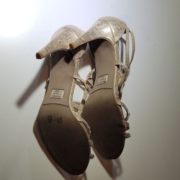 BRAND NEW NEW YORK  TRANSIT HIGH HEEL PEEP TOE ANKLE STRAP SANDAL - Picture 12 of 15